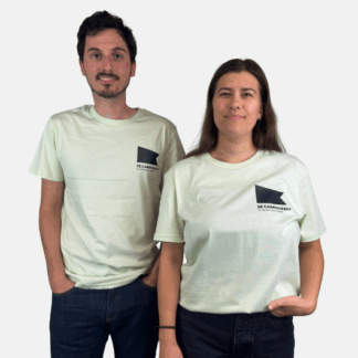 Tee-shirt vert - ZeCa face