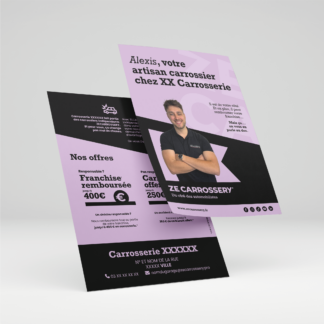 Flyers A5 Avec portrait photo