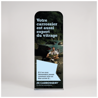 Totem tissu - Vitrage
