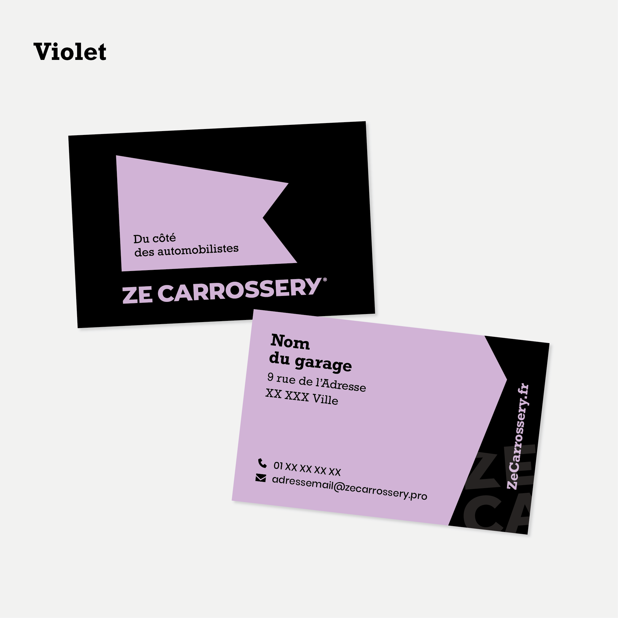 Cartes de visite ZeCarrossery – Image 2